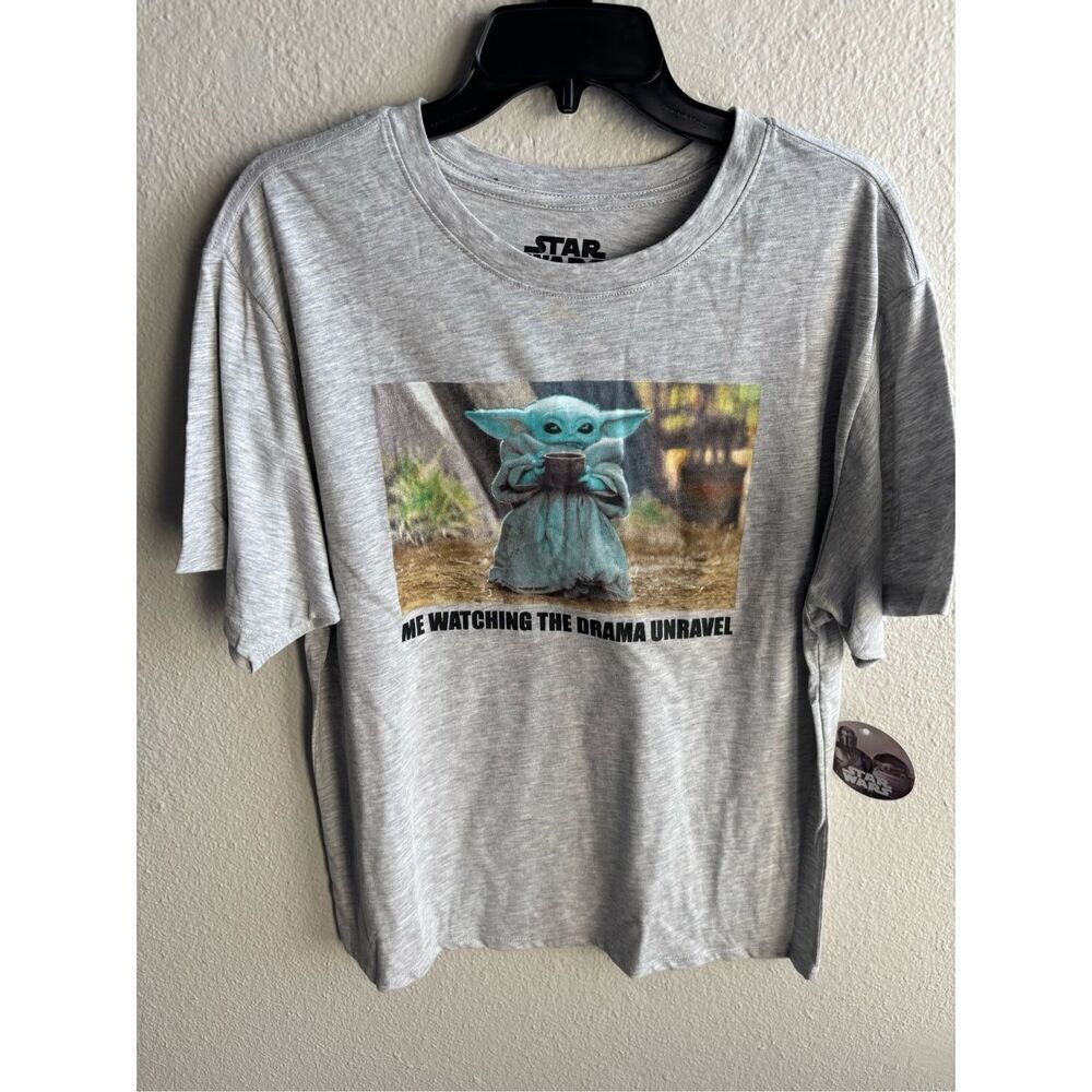 ❤️Star Wars Baby Yoda Drama T-Shirt